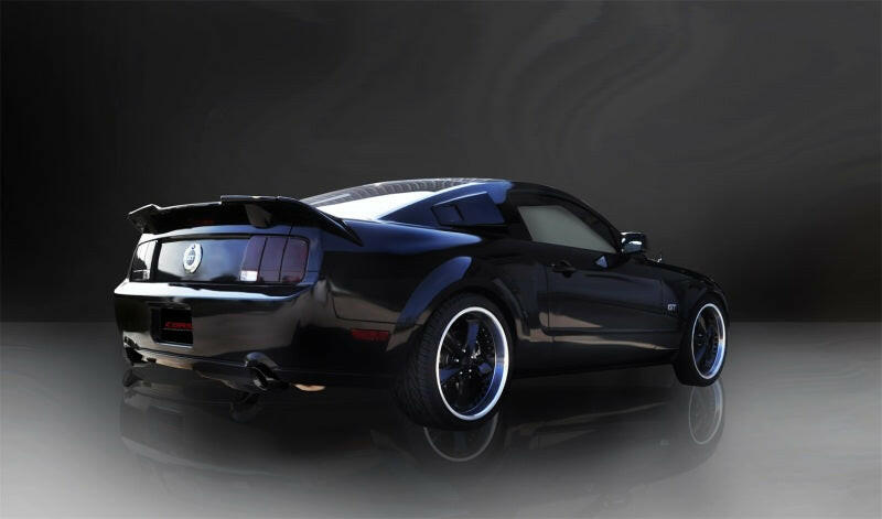 Corsa 2005-2010 Ford Mustang Shelby GT500 5.4L V8 Black Xtreme Axle-Back Exhaust Axle Back CORSA Performance