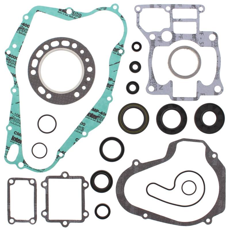 Vertex Gaskets 87-92 Suzuki LT-250R Complete Gasket Kit w/ Oil Seals Engine Hardware Vertex Pistons