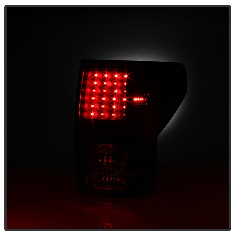 xTune Toyota Tundra 07-13 LED Tail Lights Black ALT-ON-TTU07-LED-BK Tail Lights SPYDER