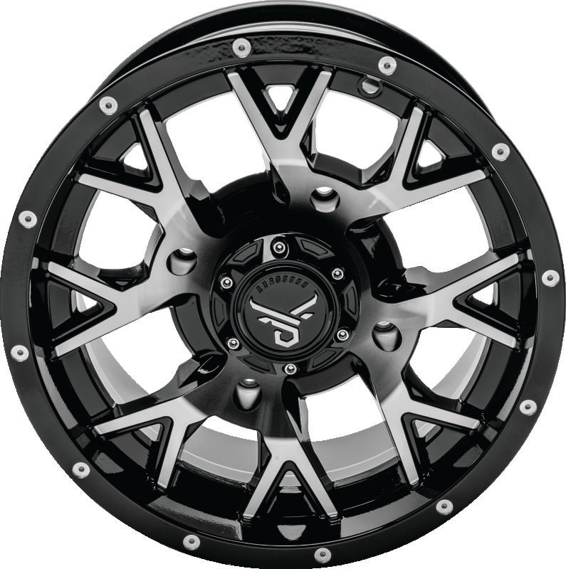 QuadBoss Barbwire 14X7 - 4+3 - 4/156 - Machined Wheels - Cast QuadBoss