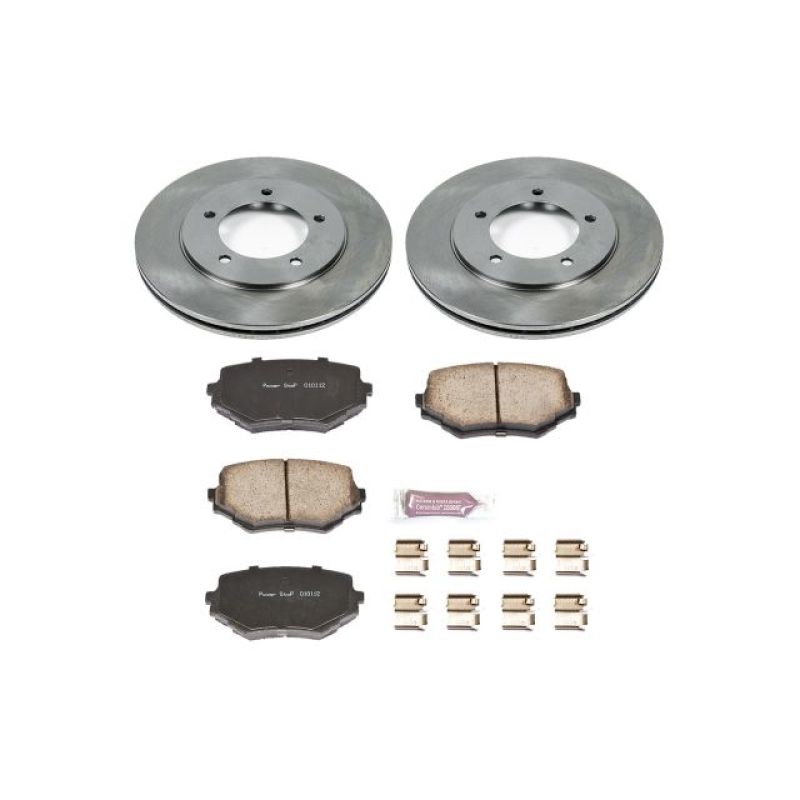 Power Stop 1999 Suzuki Grand Vitara Front Autospecialty Brake Kit Brake Kits - OE PowerStop
