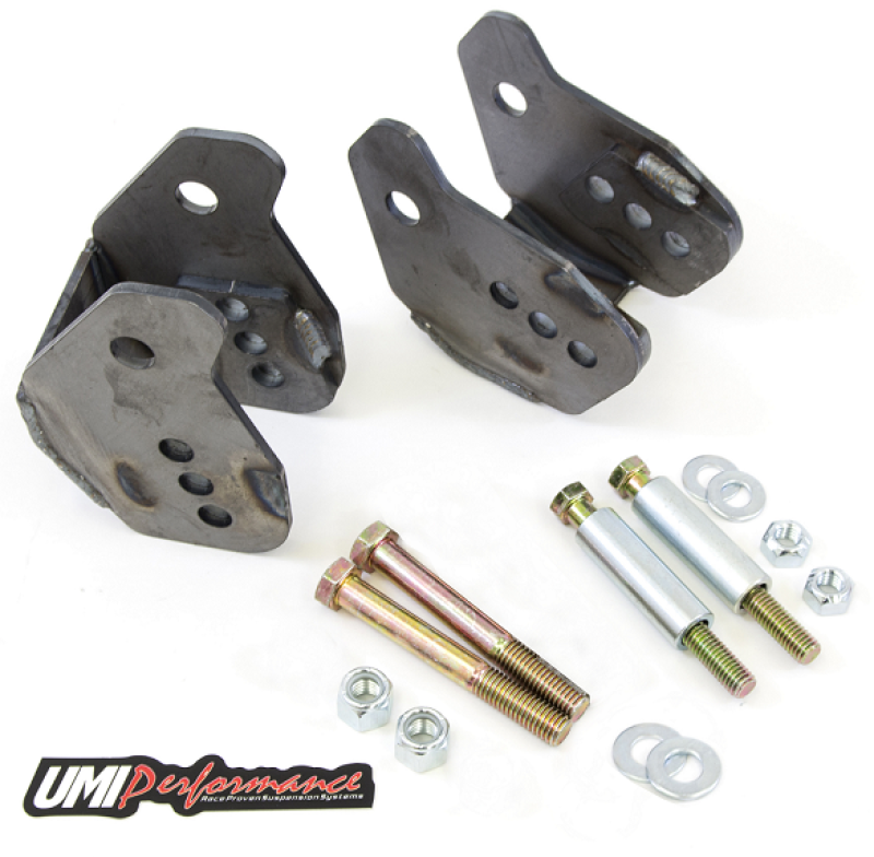 UMI Performance 64-72 GM A-Body Rear Lower Control Arm Relocation Brackets- Weld In Control Arms UMI Performance