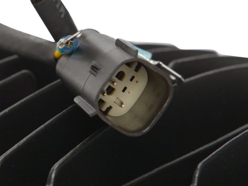 Raxiom 18-23 Jeep Wrangler JL Axial Series 9-In Angel Eye LED Headlights- Blk Housing (Clear Lens) Headlights Raxiom