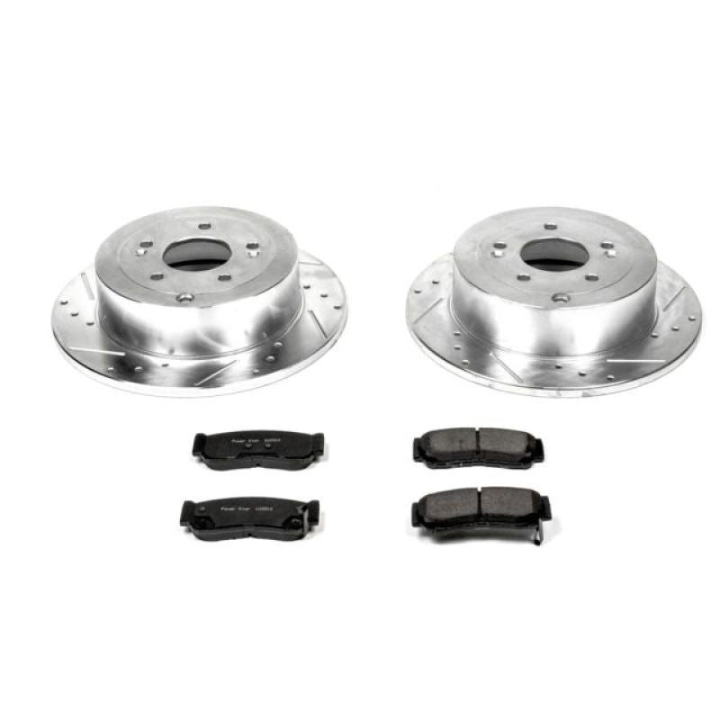 Power Stop 07-09 Hyundai Santa Fe Rear Z23 Evolution Sport Brake Kit Brake Kits - Performance D&S PowerStop