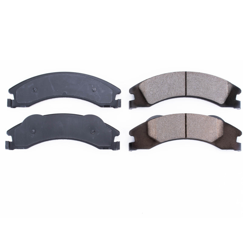 Power Stop 08-14 Ford E-150 Rear Z16 Evolution Ceramic Brake Pads Brake Pads - OE PowerStop