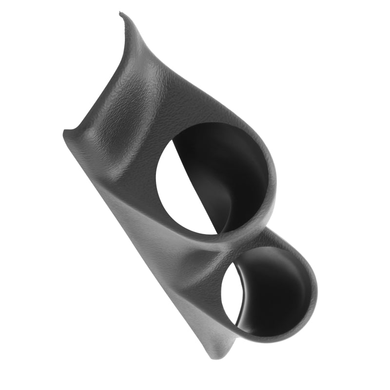 Autometer 86-93 Dodge Ram 52mm Black Dual Pod Gauge Pods AutoMeter