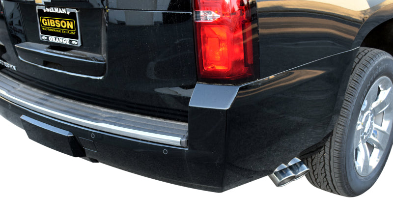 Gibson 18-19 Chevrolet Suburban LS 5.3L 2.25in Cat-Back Dual Sport Exhaust - Stainless Catback Gibson