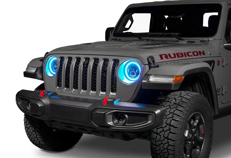 Oracle Jeep Wrangler JL/Gladiator JT 7in. High Powered LED Headlights (Pair) - Dynamic Headlights ORACLE Lighting