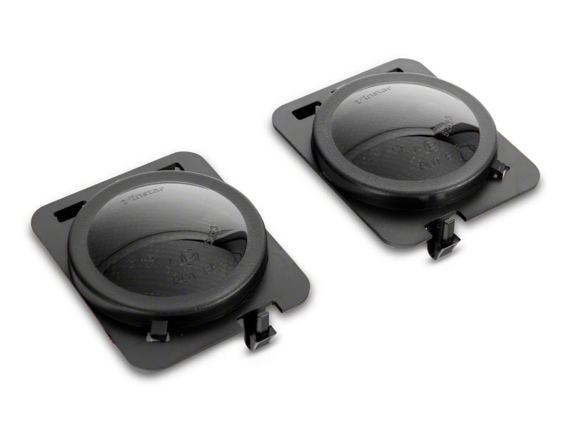 Raxiom 07-18 Jeep Wrangler JK Axial Series Whiite LED Side Marker Lights- Smoked Sidemarkers & Indicators Raxiom