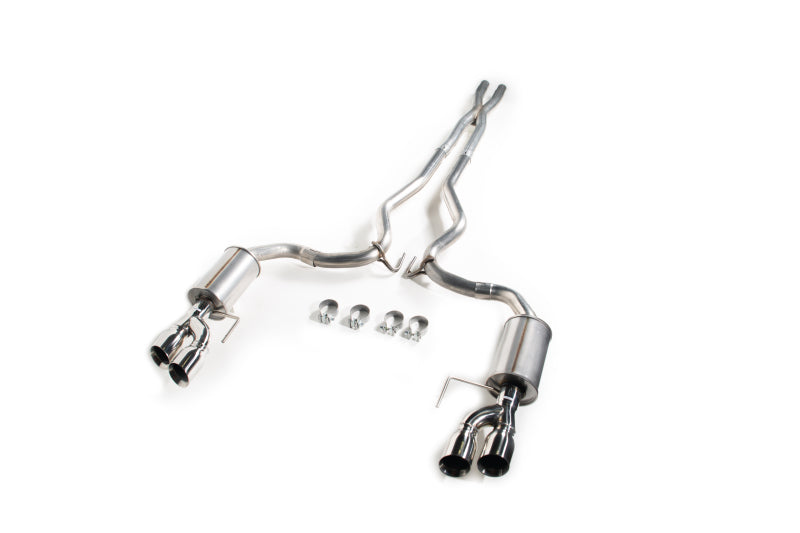 Roush 2018-2024 Ford Mustang 5.0L V8 Cat-Back Exhaust Kit (Fastback Only) Catback Roush