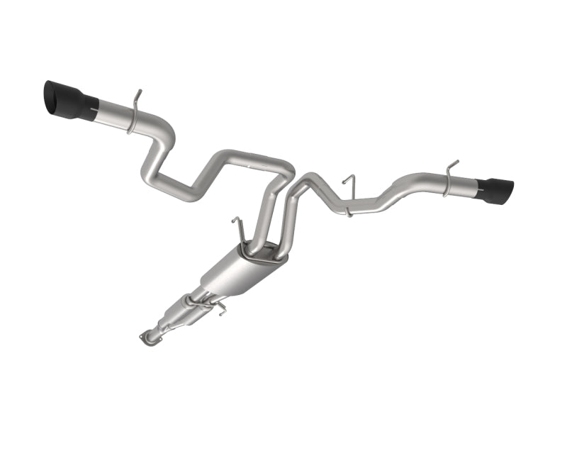 Kooks 2021+ Ford F150 2.7/3.5/5.0L 3in Dual Cat-Back Side Exit Exhaust w/Black Tips Catback Kooks Headers