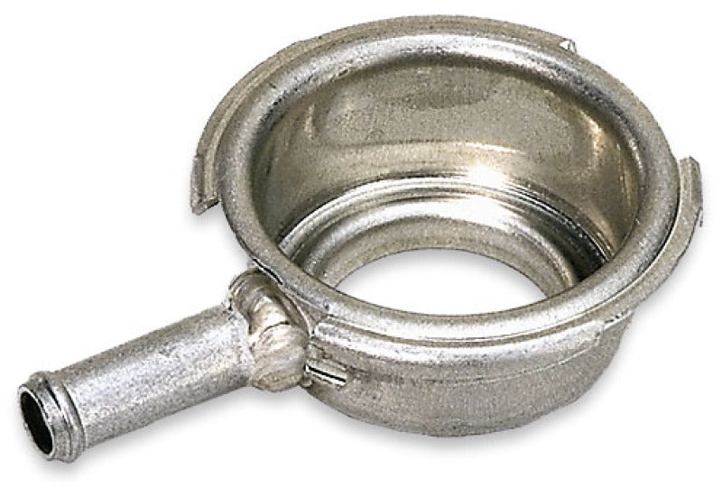 Moroso Weld-On Filler Neck - Stamped Aluminum Coolant Fill Necks Moroso