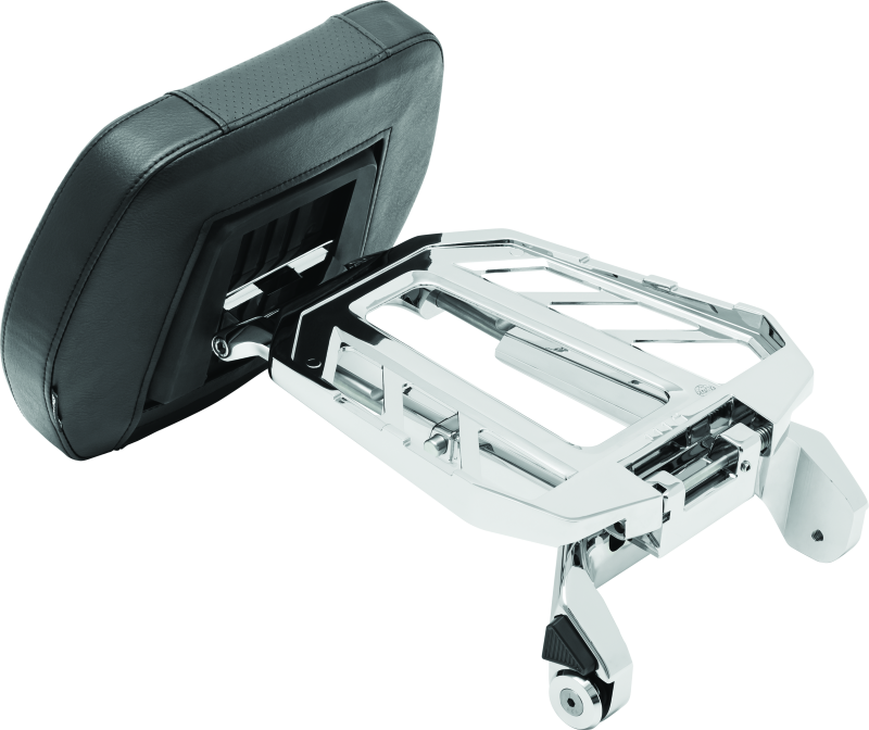 Kuryakyn Neo Driver & Passenger Backrest Chrome Seats Kuryakyn