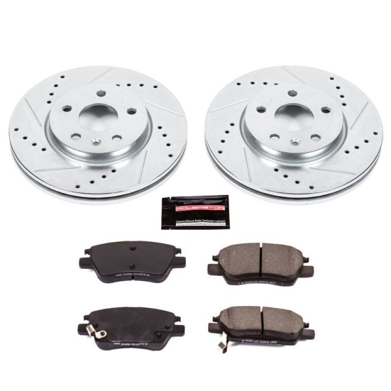 Power Stop 17-19 Chevrolet Bolt EV Front Z23 Evolution Sport Brake Kit Brake Kits - Performance D&S PowerStop
