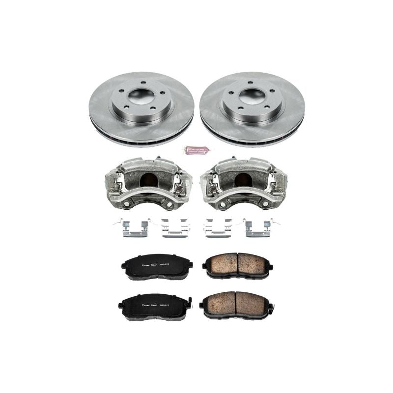 Power Stop 00-01 Infiniti I30 Front Autospecialty Brake Kit w/Calipers Brake Kits - OE PowerStop