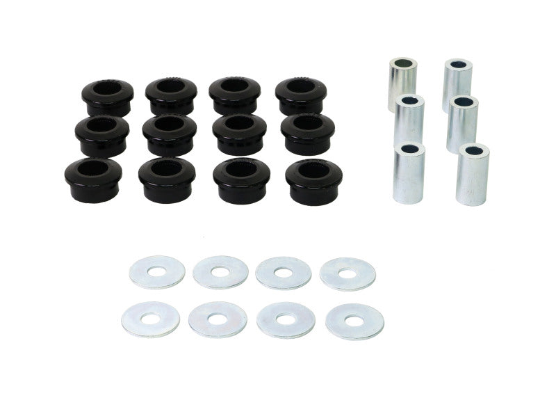 Whiteline 00-04 Subaru Legacy GT / 00-09 Subaru Outback Rear Control Arm Bushing Service Kit Bushing Kits Whiteline