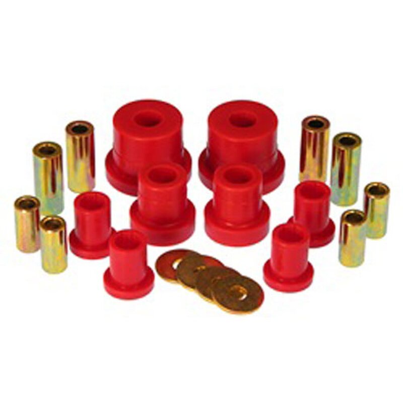 Prothane 06-09 Chevy Trailblazer Front Control Arm Bushings - Red Bushing Kits Prothane