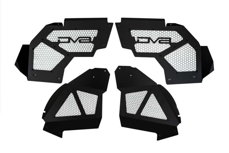 DV8 Offroad 2018+ Jeep Wrangler JL/Gladiator JT Front Inner Fenders Wheel Well Liners DV8 Offroad