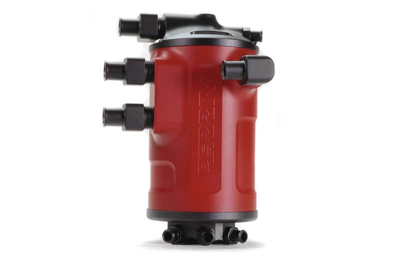 PERRIN 02-21 Subaru WRX / 04-21 STI Air Oil Separator - Red Oil Separators Perrin Performance