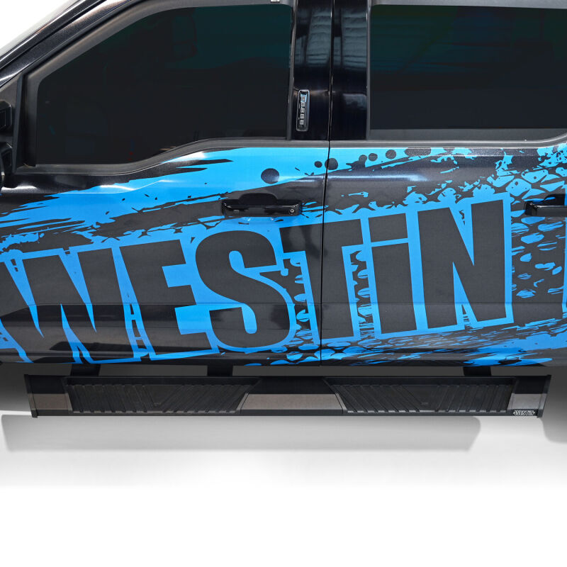 Westin 15-25 Ford F-150 SuperCrew / 17-25 F-250/350 CC AT6 Running Boards - Black Running Boards Westin