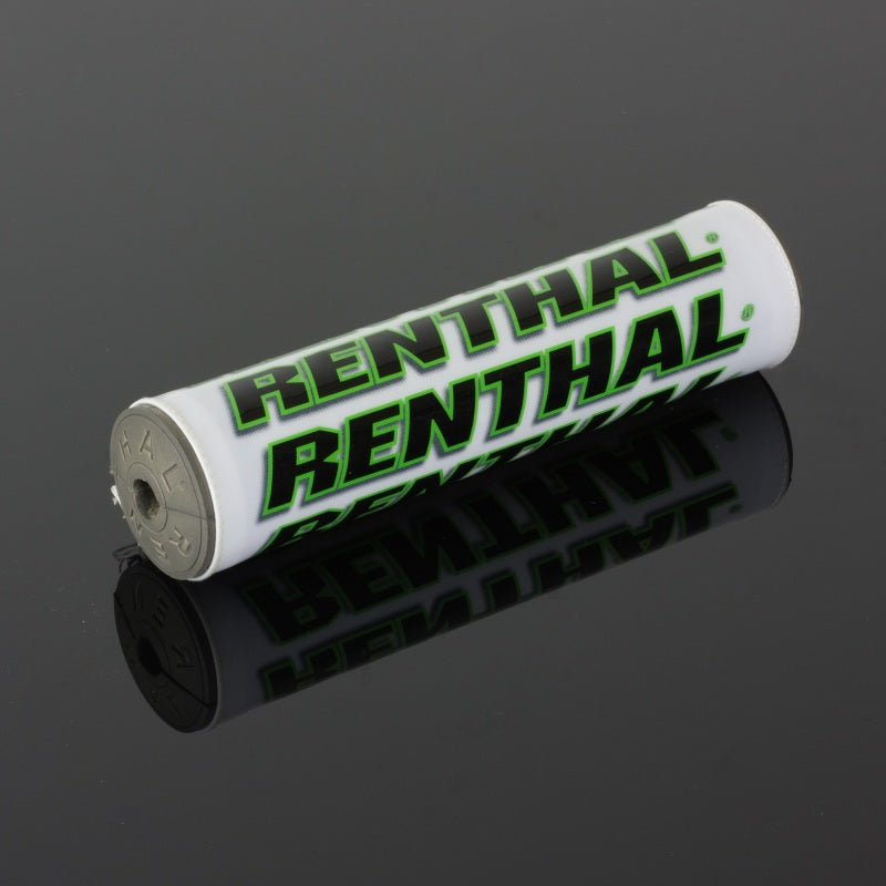 Renthal Mini SX 205 Pad 8.5 in. - White/ Green/ Black Bar Pads Renthal