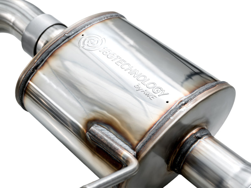 AWE Tuning 22-25 Volkswagen Jetta GLI Touring Edition Exhaust - Chrome Silver Tips Catback AWE Tuning