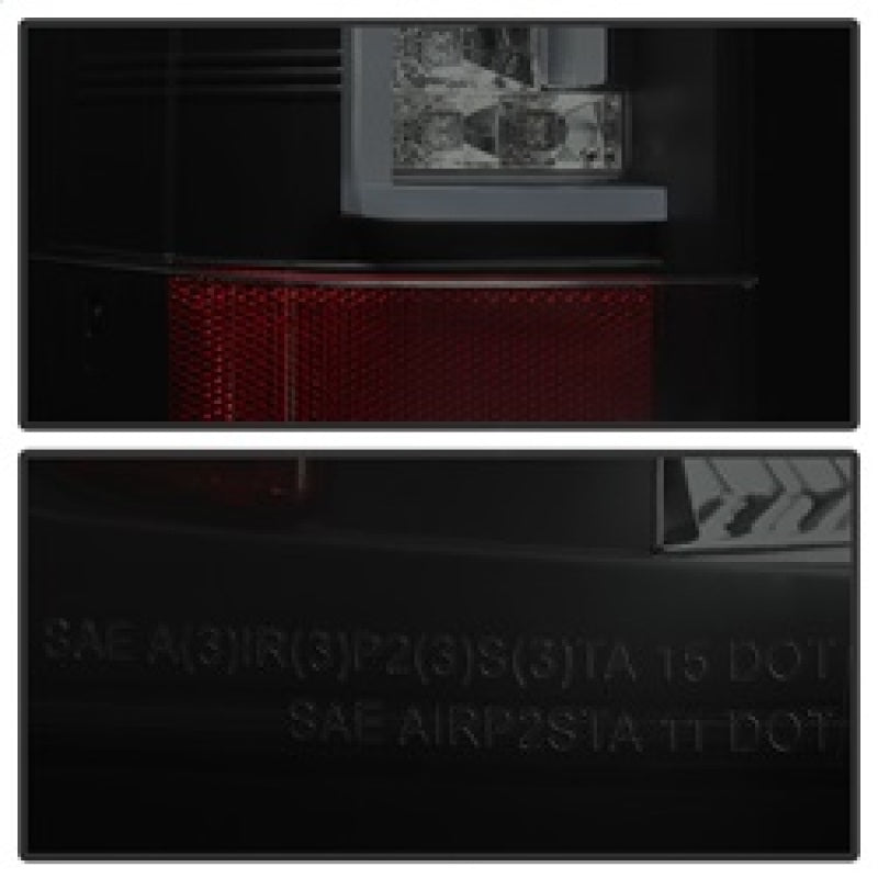 Spyder 07-13 Chevy Silverado (Exc 2010 Model) Version 2 LED Tail Lights ALT-YD-CS07V2-LED-BSM Tail Lights SPYDER