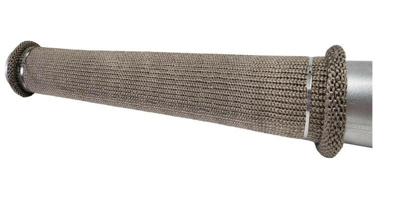 DEI Titanium 4in Knit Exhaust Sleeve - 24in Exhaust Wrap DEI