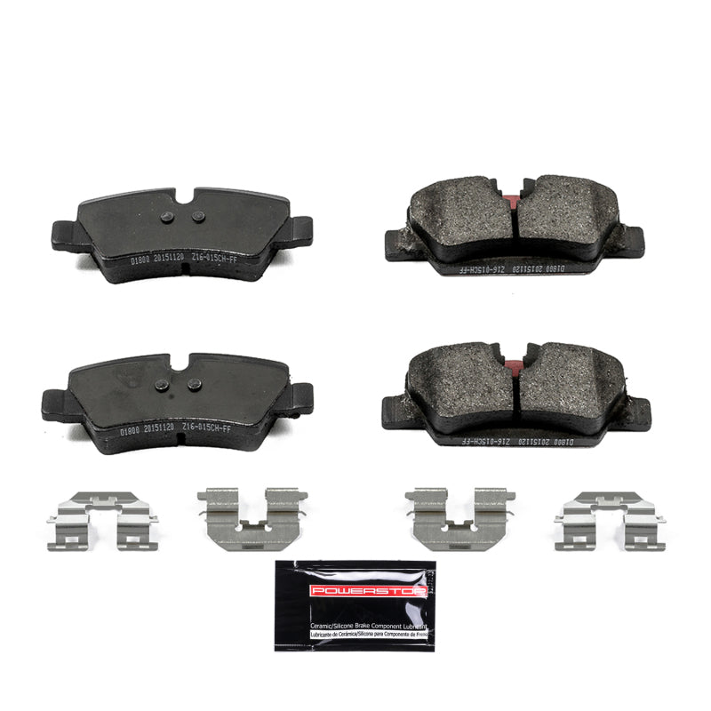 Power Stop 15-19 Mini Cooper Rear Z23 Evolution Sport Brake Pads w/Hardware Brake Pads - Performance PowerStop