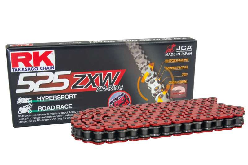 RK Chain RR525ZXW-170L XW-Ring - Red Chains RK Chain