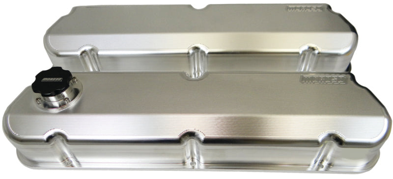 Moroso Ford 302/351W Valve Cover w/Fill Cap - 2.875in - Billet Aluminum - Pair Valve Covers Moroso