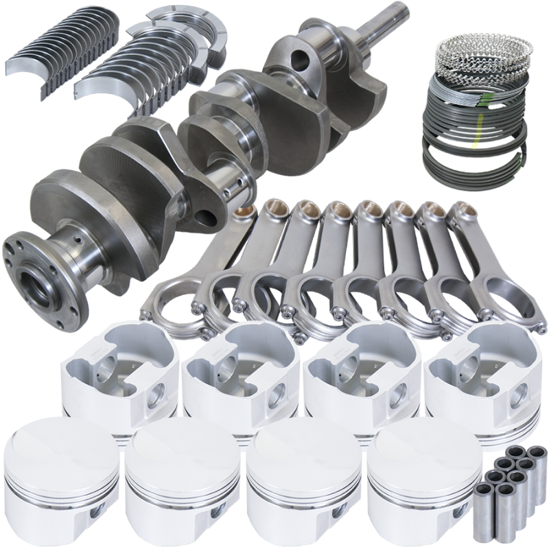 Eagle Ford 429/460 3.850in Crank 6.605in H-Beam -3cc Flat Top 4.390in Pistons Rotating Assembly Rotating Assemblies Eagle