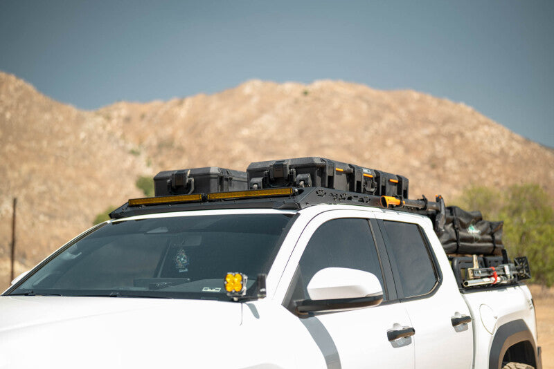 DV8 Offroad 2024-2025 Toyota Tacoma Roof Rack Light Mount Roof Rack DV8 Offroad