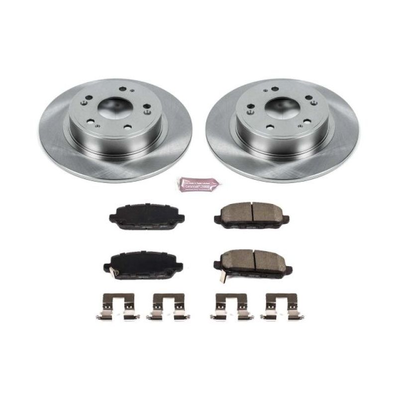 Power Stop 16-18 Honda HR-V Rear Autospecialty Brake Kit Brake Kits - OE PowerStop