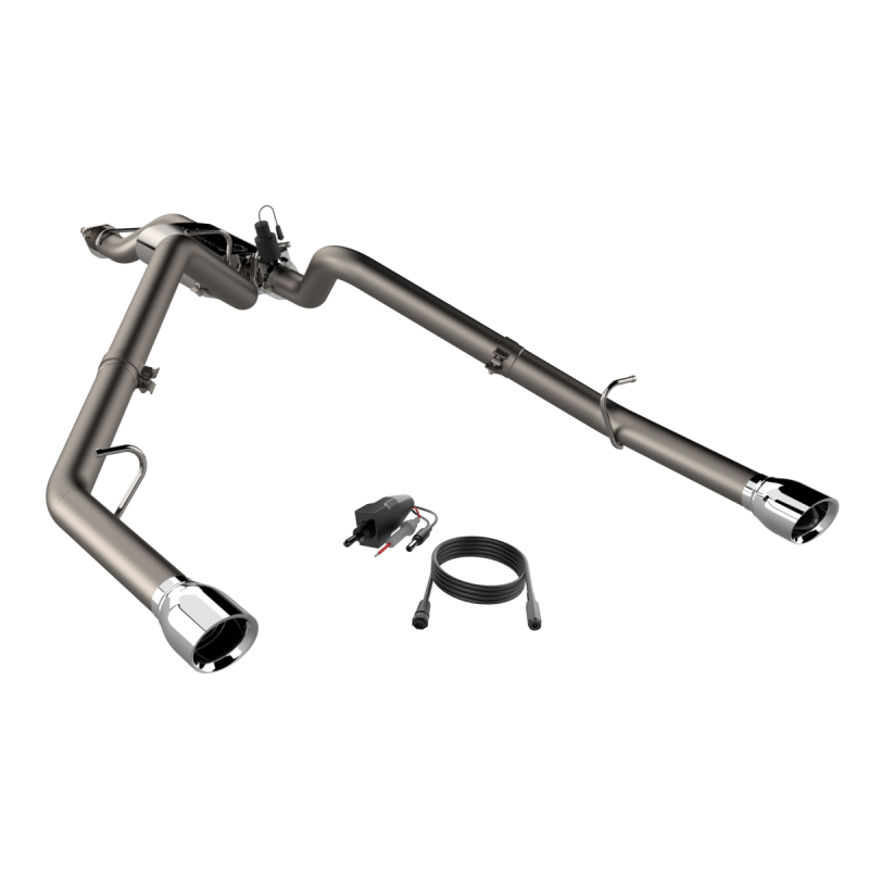 2019-2024 Ram 1500 QTP Screamer Split Rear Exit Cat Back Catback QTP