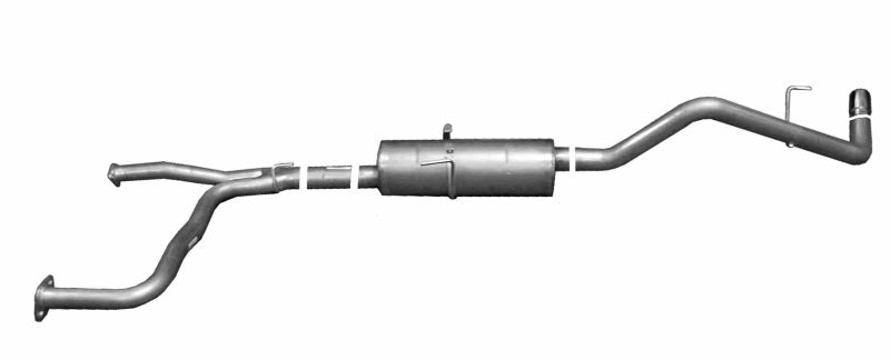 Gibson 05-10 Nissan Frontier LE 4.0L 3in Cat-Back Single Exhaust - Aluminized Catback Gibson