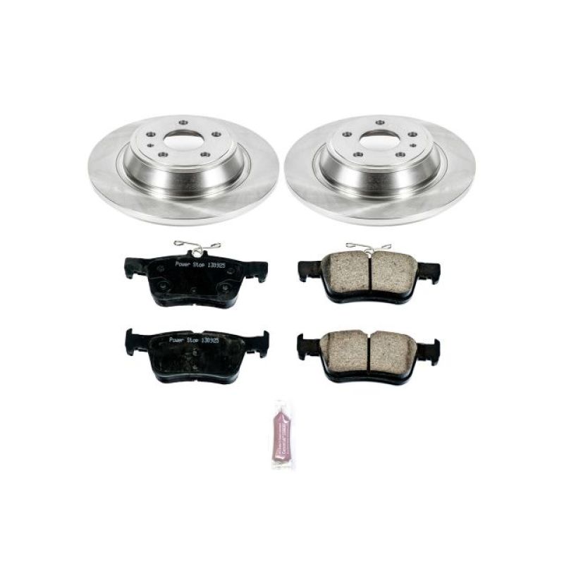 Power Stop 13-19 Ford Fusion Rear Autospecialty Brake Kit Brake Kits - OE PowerStop