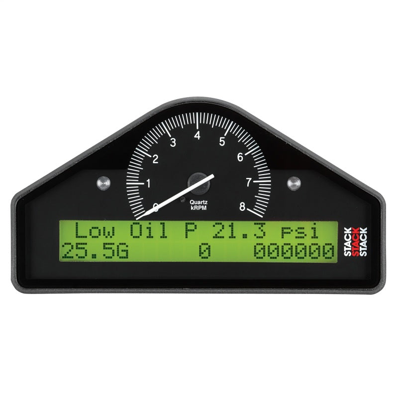 AutoMeter Stack Street Dash Black 0-8K RPM (PSI / DEG. F / MPH) Gauges AutoMeter