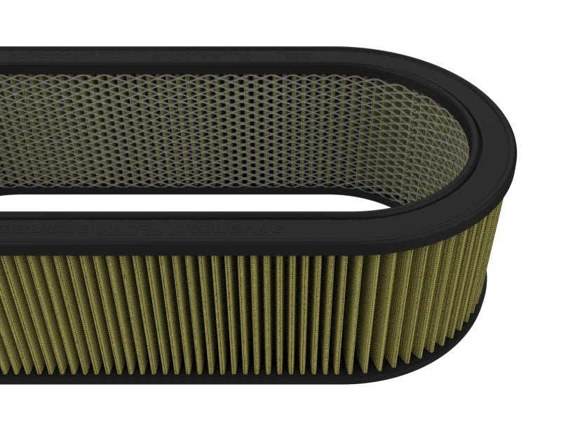 aFe Magnum FLOW Custom Air Filter 18-1/8 IN L x 7-1/4 IN W x 5-1/8 IN H w/ Expanded Metal Air Filters - Universal Fit aFe
