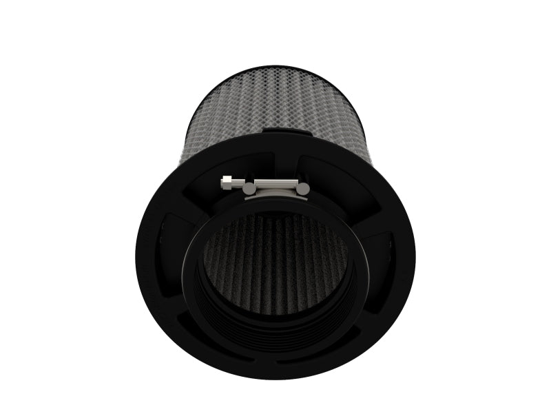 aFe MagnumFLOW Pro DRY S Universal Air Filter 4in F x 6.5n B x 6.5in T (Inv) x 8in H Air Filters - Universal Fit aFe