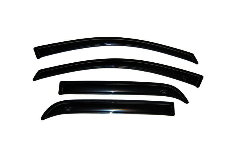 AVS 07-16 GMC Acadia Ventvisor Outside Mount Window Deflectors 4pc - Smoke Wind Deflectors AVS