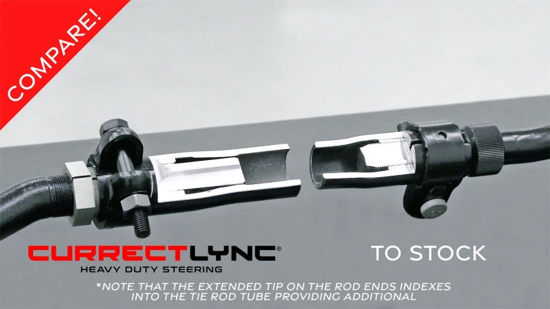 RockJock JK Currectlync Tie Rod 1.65in Dia. Tube Steering Knuckles & Spindles RockJock