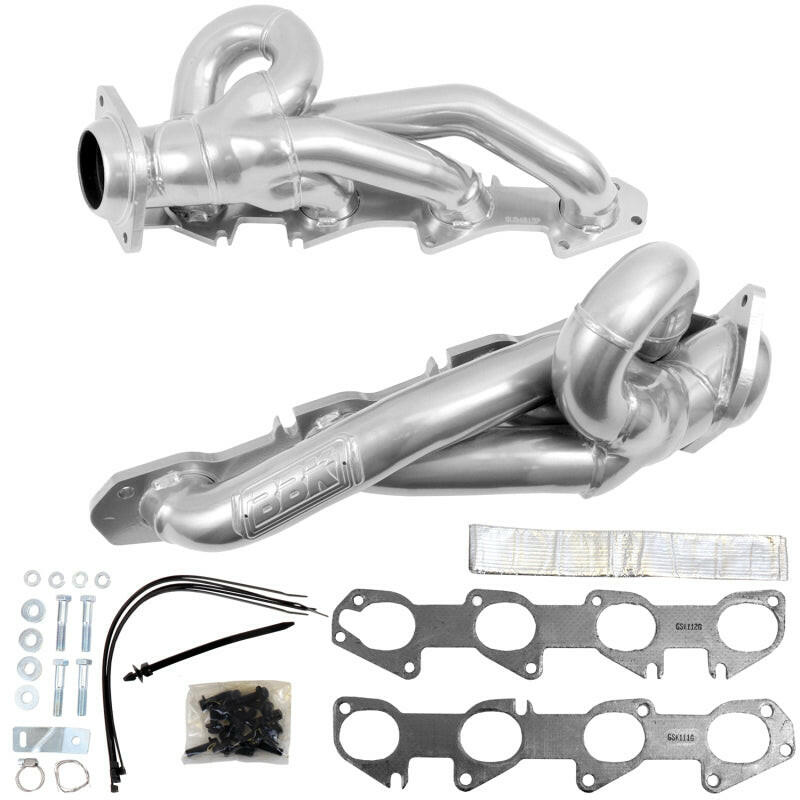 BBK 19-23 Dodge Ram 1500 5.7L (Ex. MegaCab) Shorty Tuned Exhaust Headers - 1-3/4in Silver Ceramic Headers & Manifolds BBK