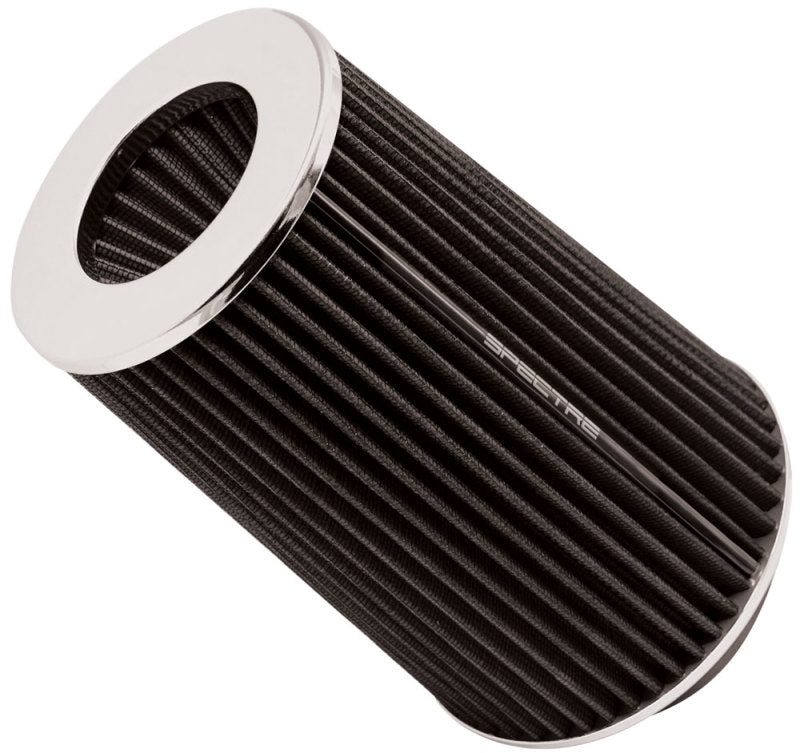 Spectre Adjustable Conical Air Filter 9-1/2in. Tall (Fits 3in. / 3-1/2in. / 4in. Tubes) - Black Air Filters - Universal Fit Spectre