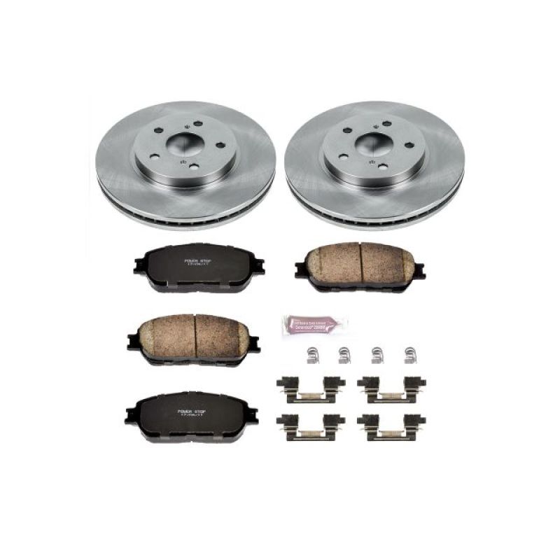 Power Stop 05-07 Toyota Avalon Front Autospecialty Brake Kit Brake Kits - OE PowerStop