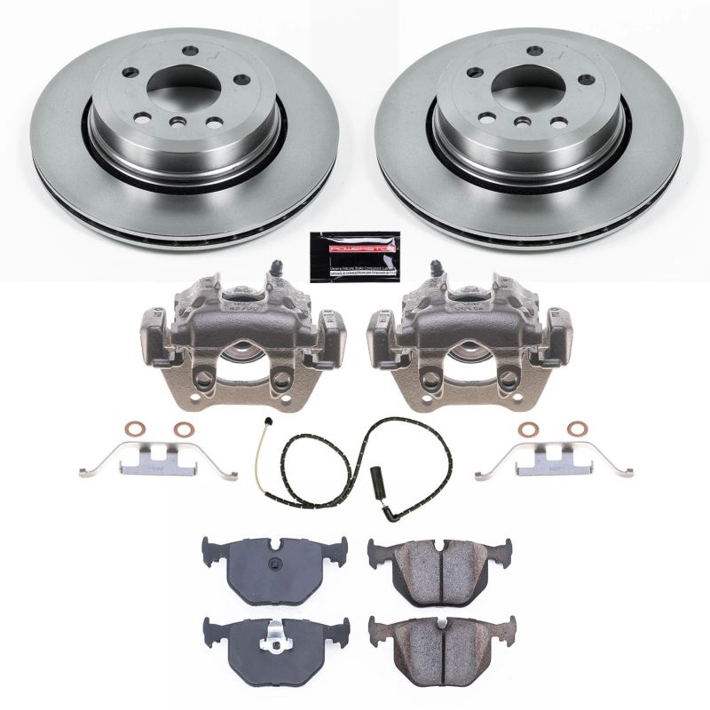 Power Stop 04-10 BMW X3 Rear Autospecialty Brake Kit w/Calipers Brake Kits - OE PowerStop