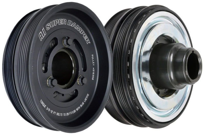 ATI Pulley - Supercharger - 8.86 - 8 Grv - 09-15 - CTS-V LSA - 10 Percent OD Pulleys - Crank, Underdrive ATI