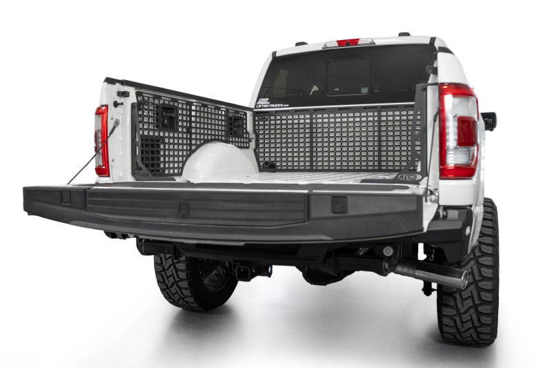 ADD 2021+ Ford F150 Raptor 66in Bed Side Molle Panels - Driver Center Exterior Trim Addictive Desert Designs