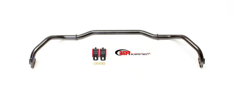 BMR 13-15 5th Gen Camaro Front Hollow 29mm Adj. Sway Bar Kit w/ Bushings - Black Hammertone Sway Bars BMR Suspension