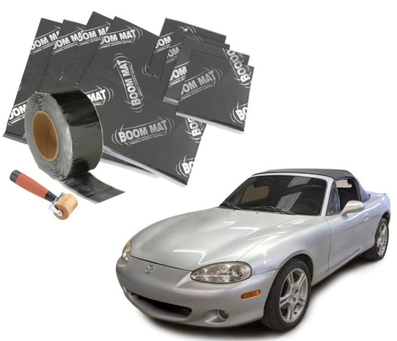 DEI 90-05 Mazda Miata NA & NB Interior Floor Vibration Damping Material Kit Heat Shields DEI